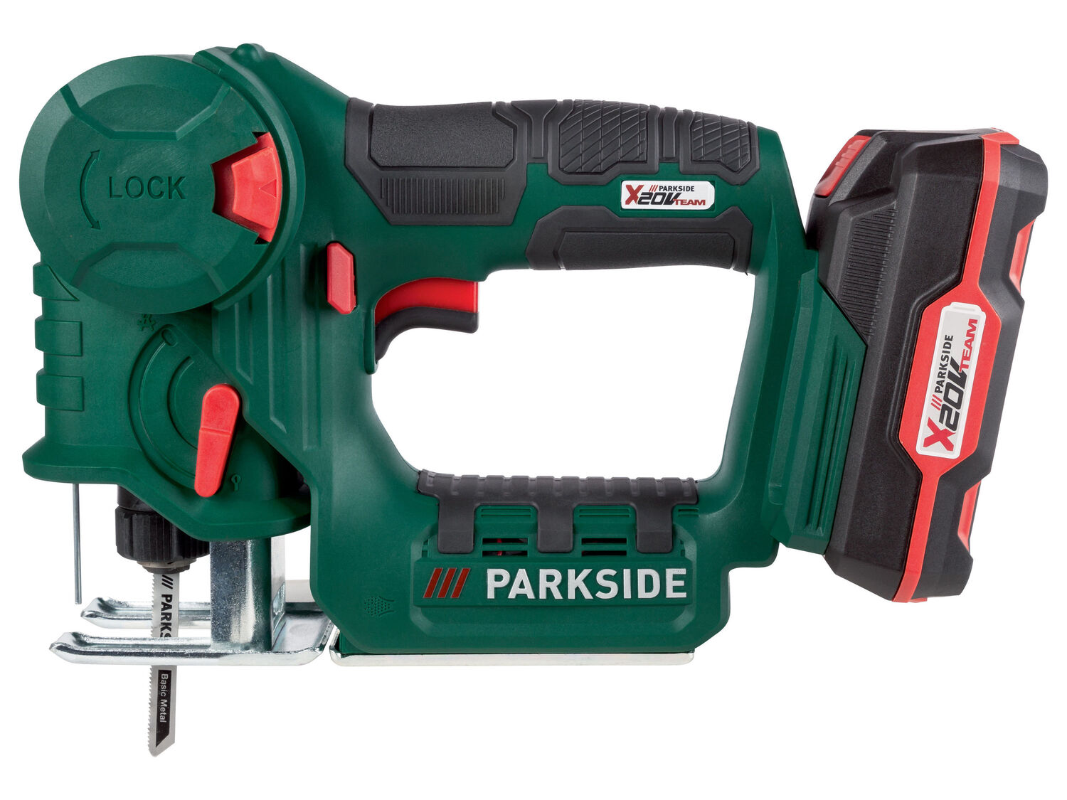 Seghetto ricaricabile 2 in 1 Parkside, X20VTeam, prezzo 59.00 €
- Testa inclinabile
- ...