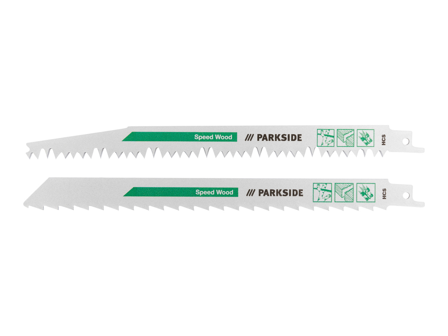 Set lame per seghetto elettrico o a pendolo Parkside, prezzo 3.99 €
Caratteristiche