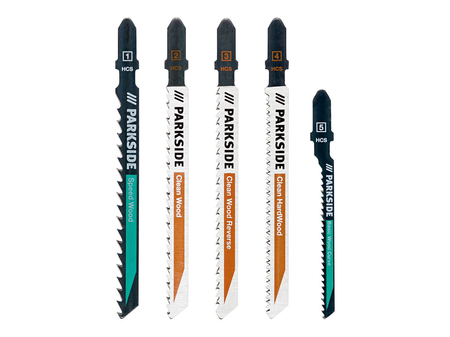 Set lame per seghetto a pendolo Parkside, prezzo 3.99 €
Caratteristiche