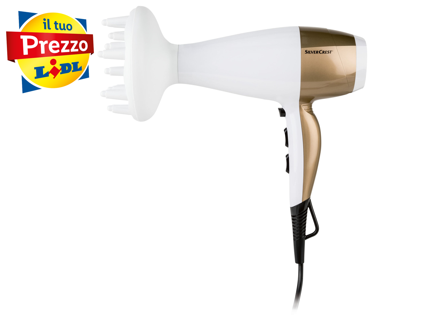 Asciugacapelli agli ioni Silvercrest Personal Care, prezzo 17.99 €
- ...
