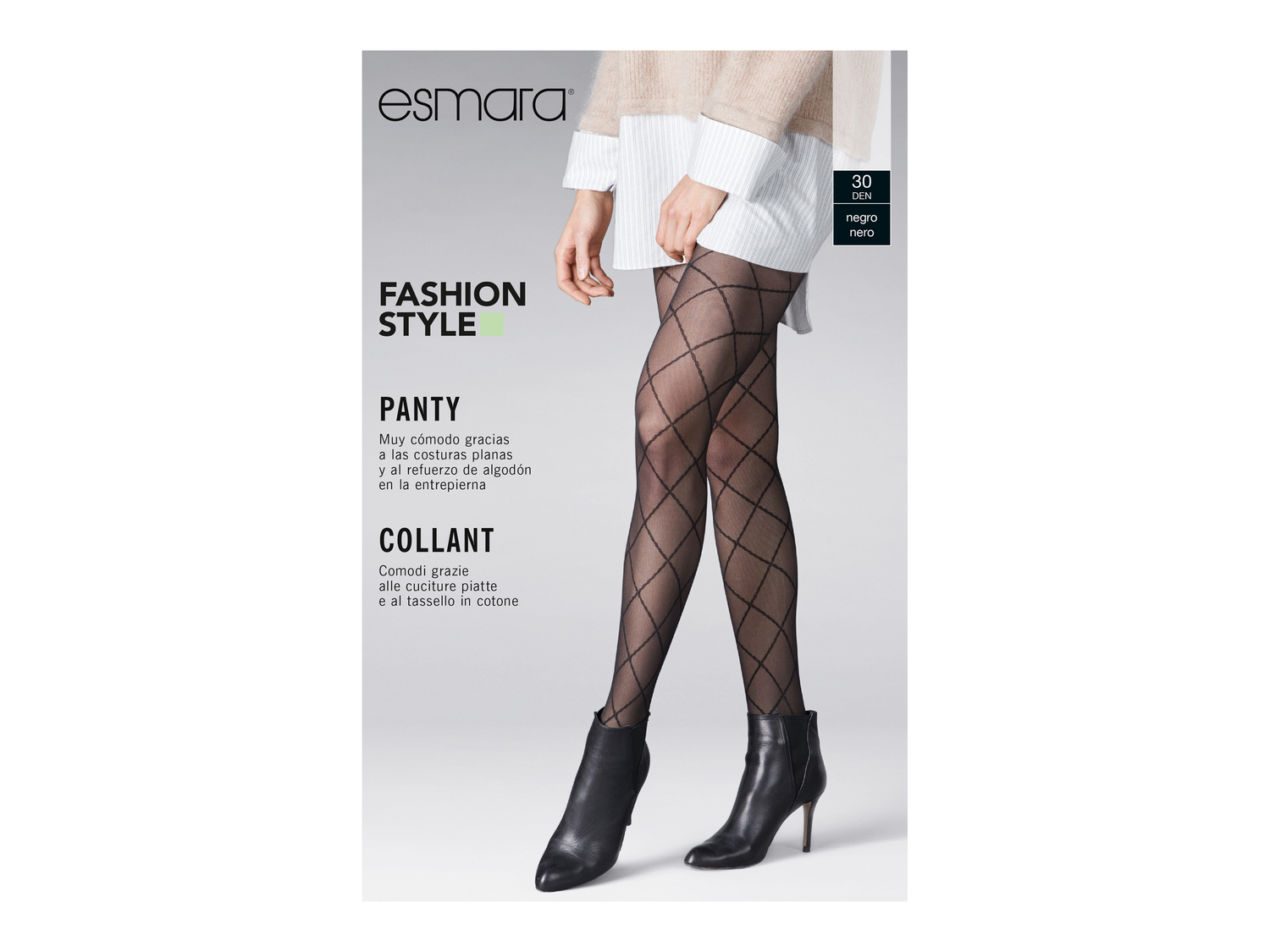 Collant da donna Esmara, prezzo 3.99 €
Misure: S-L
Taglie disponibili
Caratteristiche
...