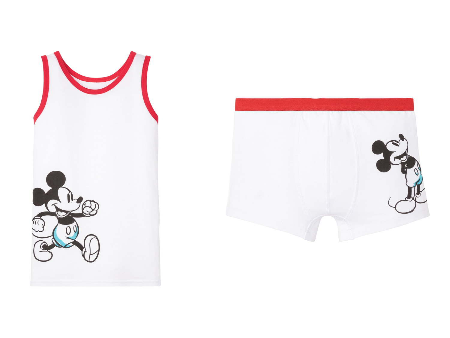 Coordinato intimo da bambino Mickey Mouse, Paw Patrol, Batman Oeko-tex, prezzo 4.99 ...
