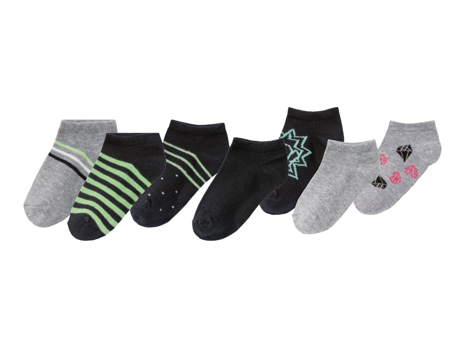 Calzini da bambino Pepperts, prezzo 3.99 €
7 paia - Misure: 27-42
Taglie ...