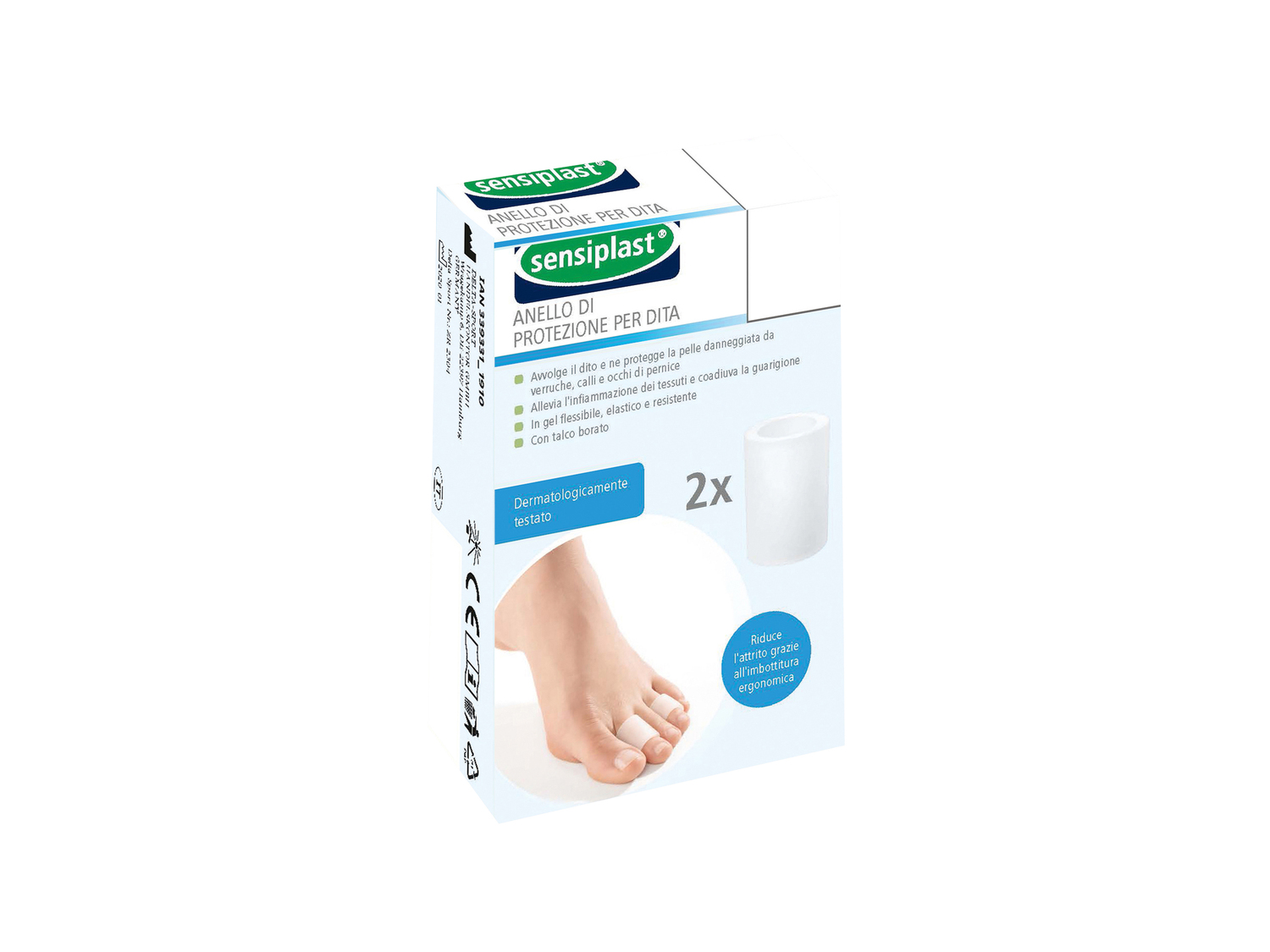 Protezioni per dita dei piedi Sensiplast, prezzo 1.99 €
A scelta tra:
- ...