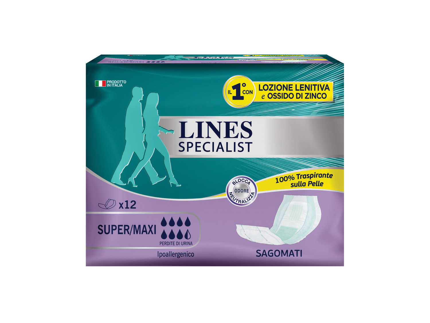 Assorbenti per incontinenza sagomati o rettangolari , prezzo 4.99 €
-
12 o ...