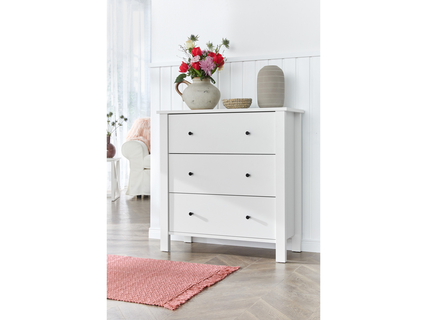 Cassettiera 3 cassetti Livarno Living, prezzo 59.00 €
- Materiale di montaggio ...