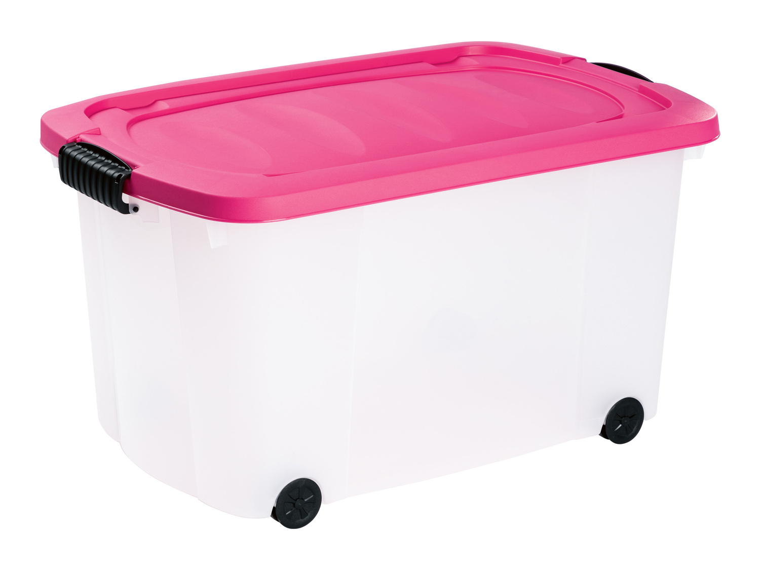 Contenitore con rotelle Cassetti, prezzo 7.99 €
45 L
- Con chiusura a scatto ...