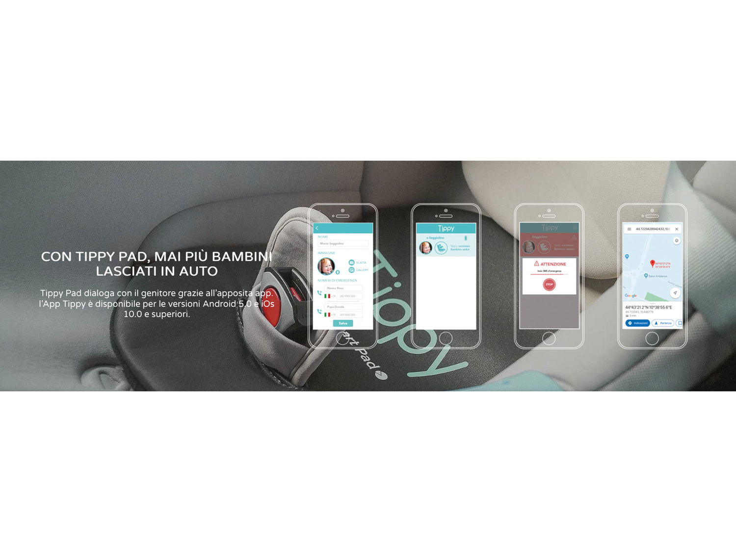 Tippy Smart Pad Tippy, prezzo 49.00 €
Con app per iPhone e Android
Tippy ...