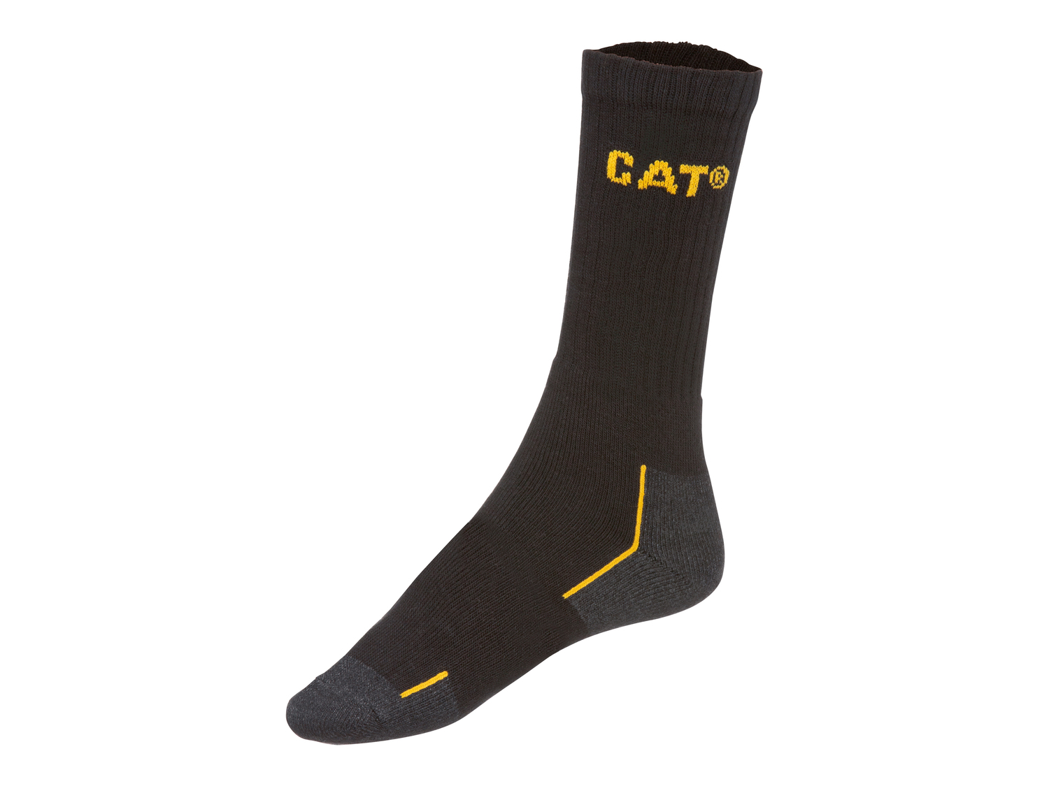 Calze da lavoro per uomo Cat nero, prezzo 4.99 €
3 paia - Misure: 39-46
Taglie ...
