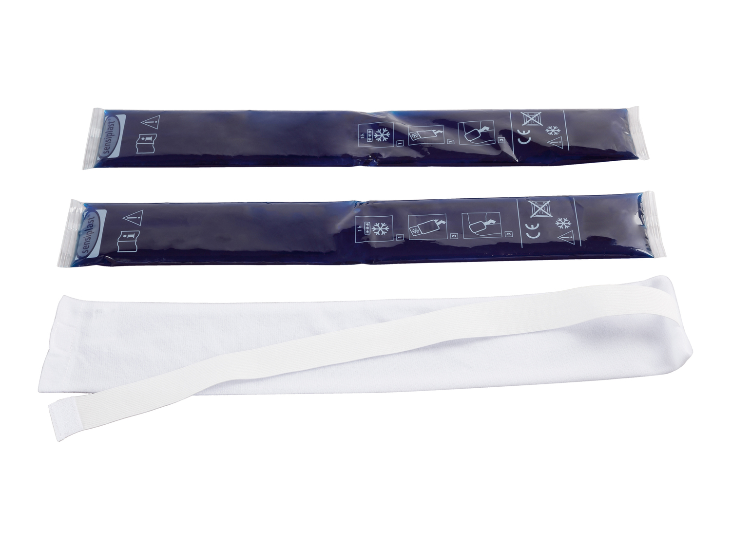 Set cuscini caldo-freddo Sensiplast, prezzo 2.99 &#8364; 
2 pezzi 
- Con custodia ...