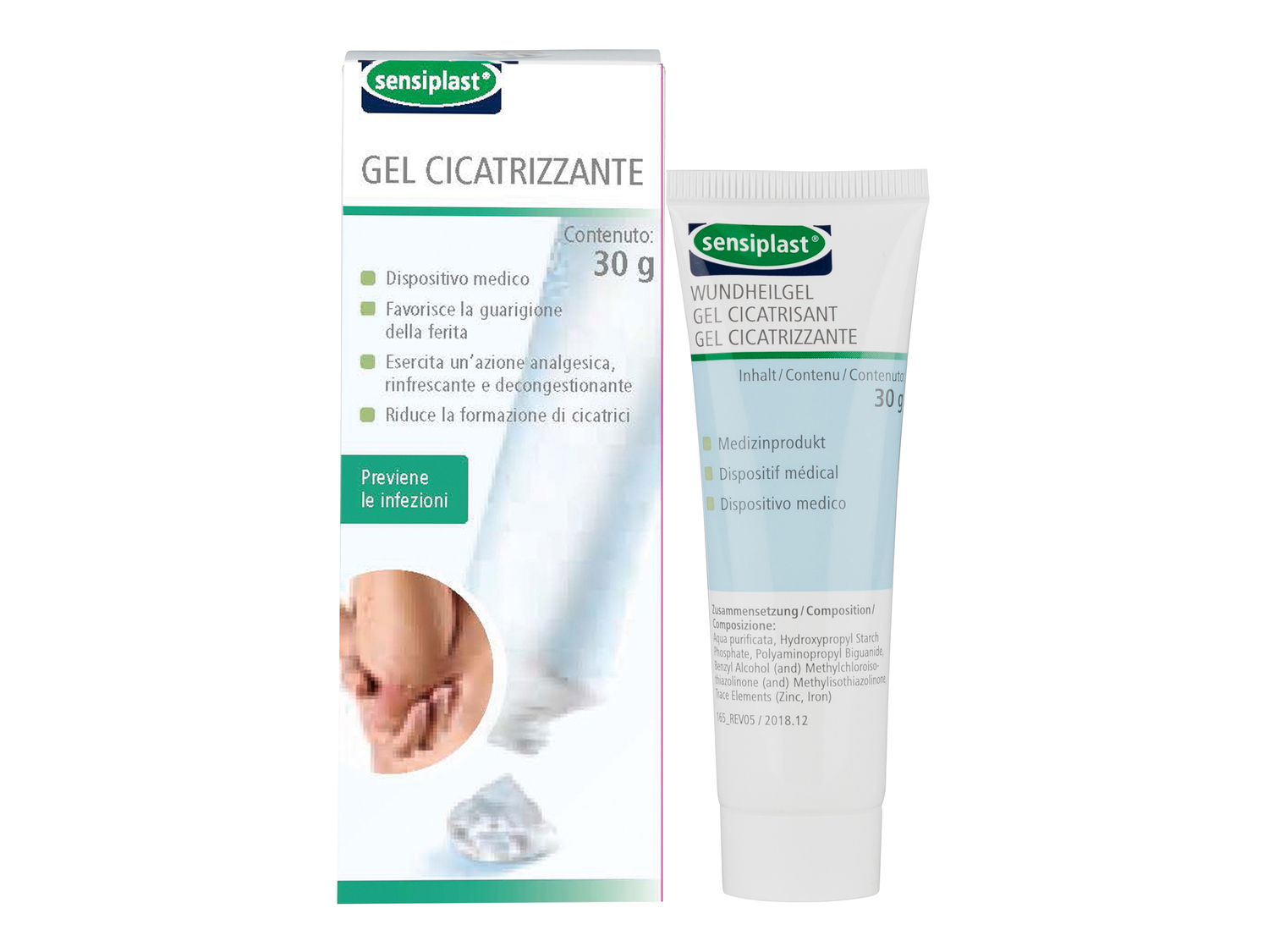 Spray per ferite o gel cicatrizzante Sensiplast, prezzo 2.99 €
- Spray ...