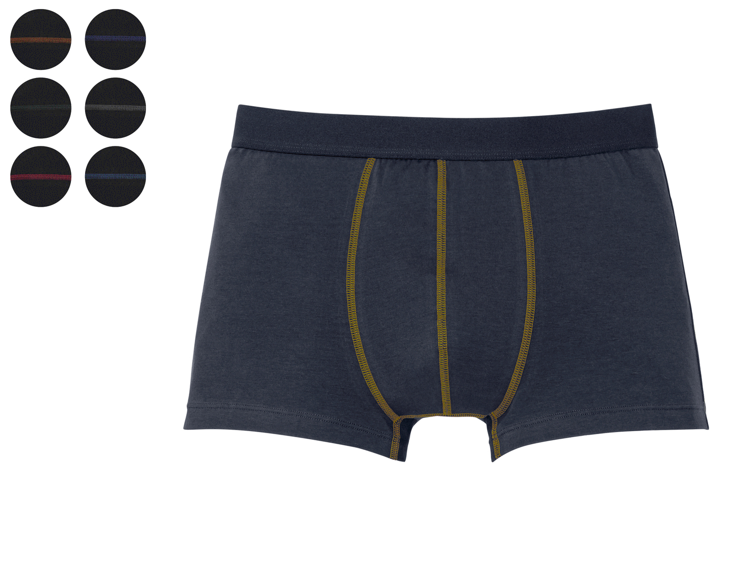 Boxer da uomo Livergy, prezzo 13.99 €
7 pezzi - Misure: M-XL
Taglie disponibili
Caratteristiche
- ...