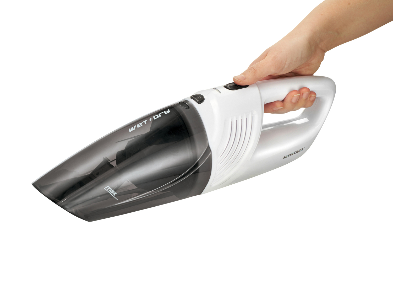 Mini aspirapolvere-liquidi ricaricabile Silvercrest, prezzo 19.99 €
- Batteria ...