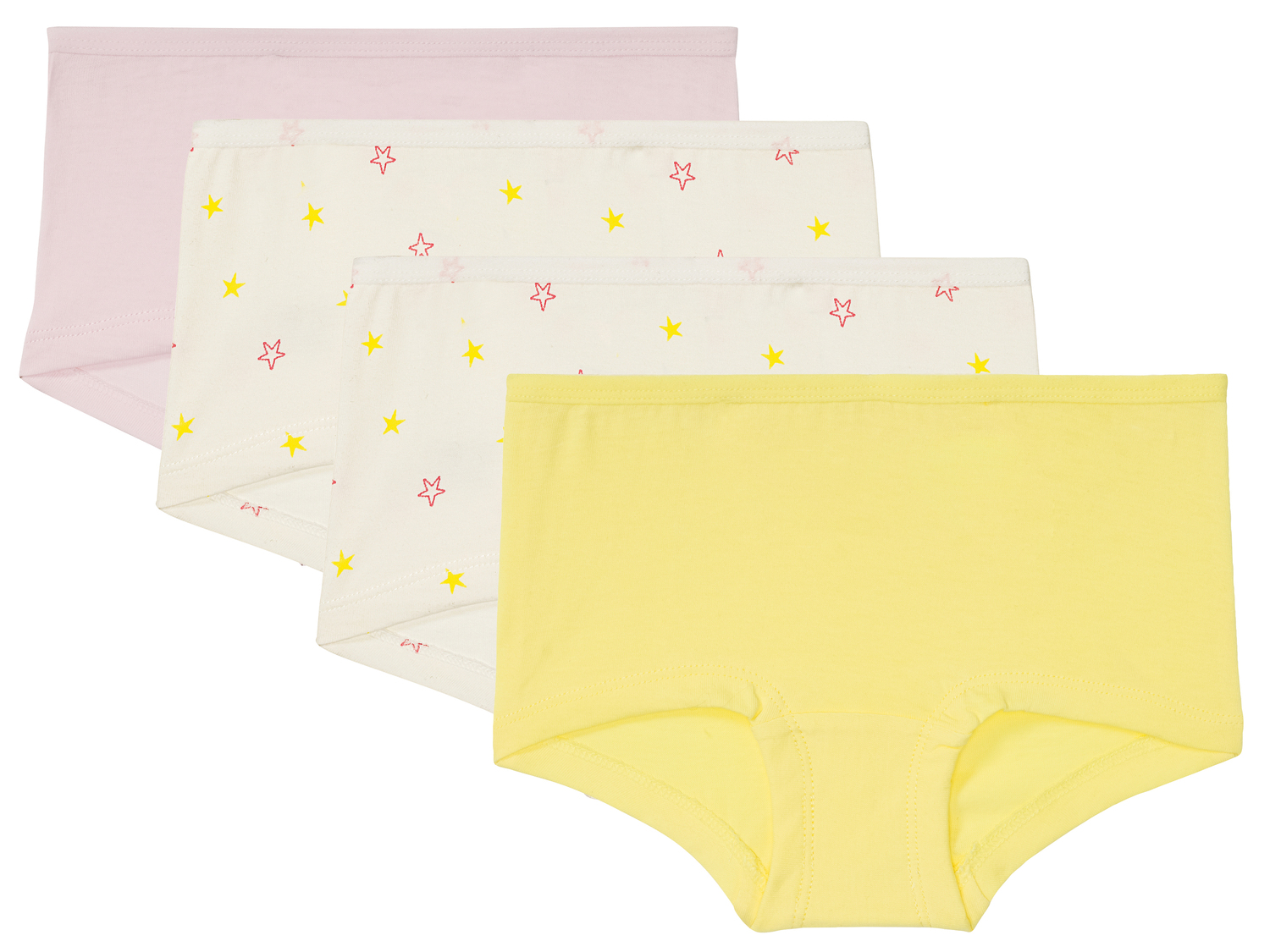 Culotte da bambina Lupilu, prezzo 4.99 €
4 pezzi - Misure: 1-6 anni
- ...