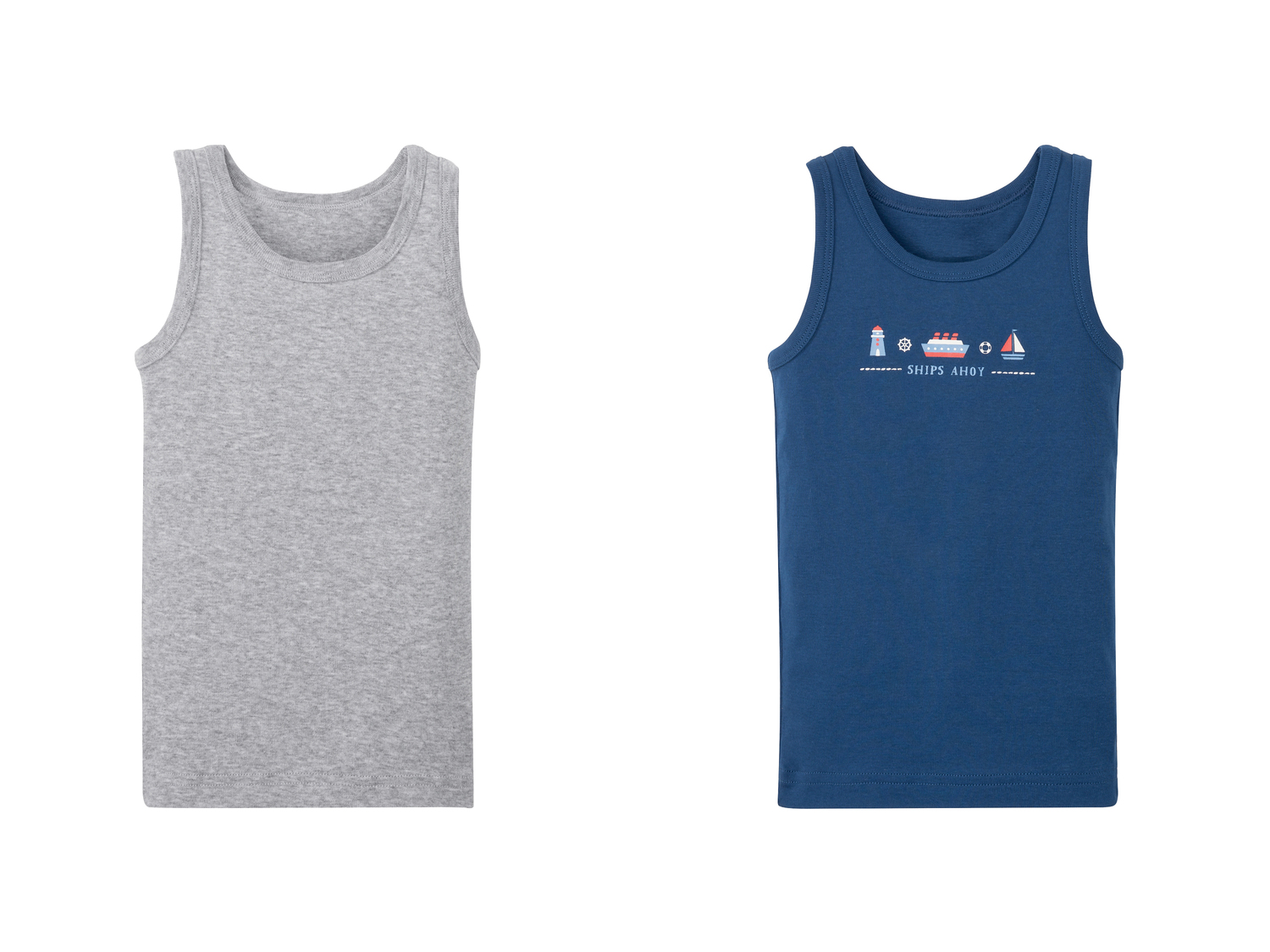 Canotta da bambino Lupilu, prezzo 4.99 €
2 pezzi - Misure: 1-6 anni
Taglie ...