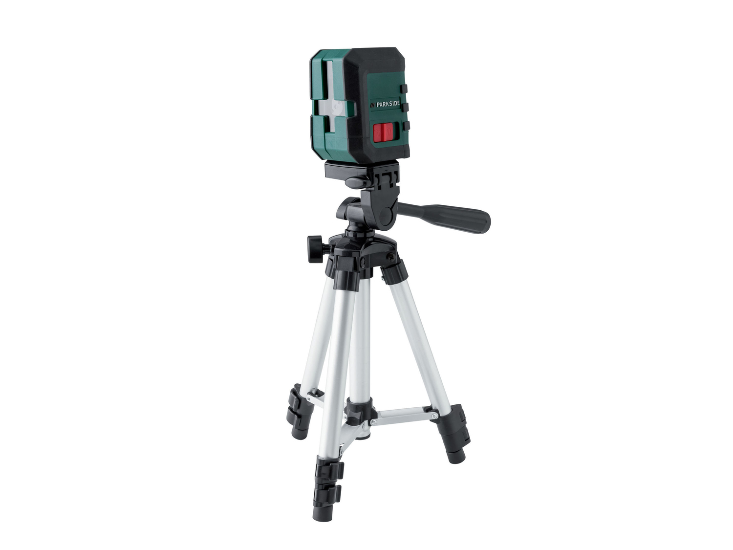 Livella laser a croce con treppiede Parkside, prezzo 29.99 €
- Testa inclinabile ...