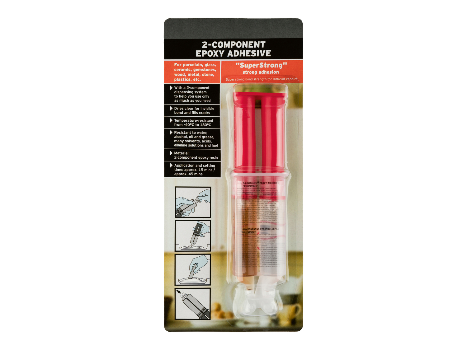 Colla bicomponente , prezzo 2.99 €