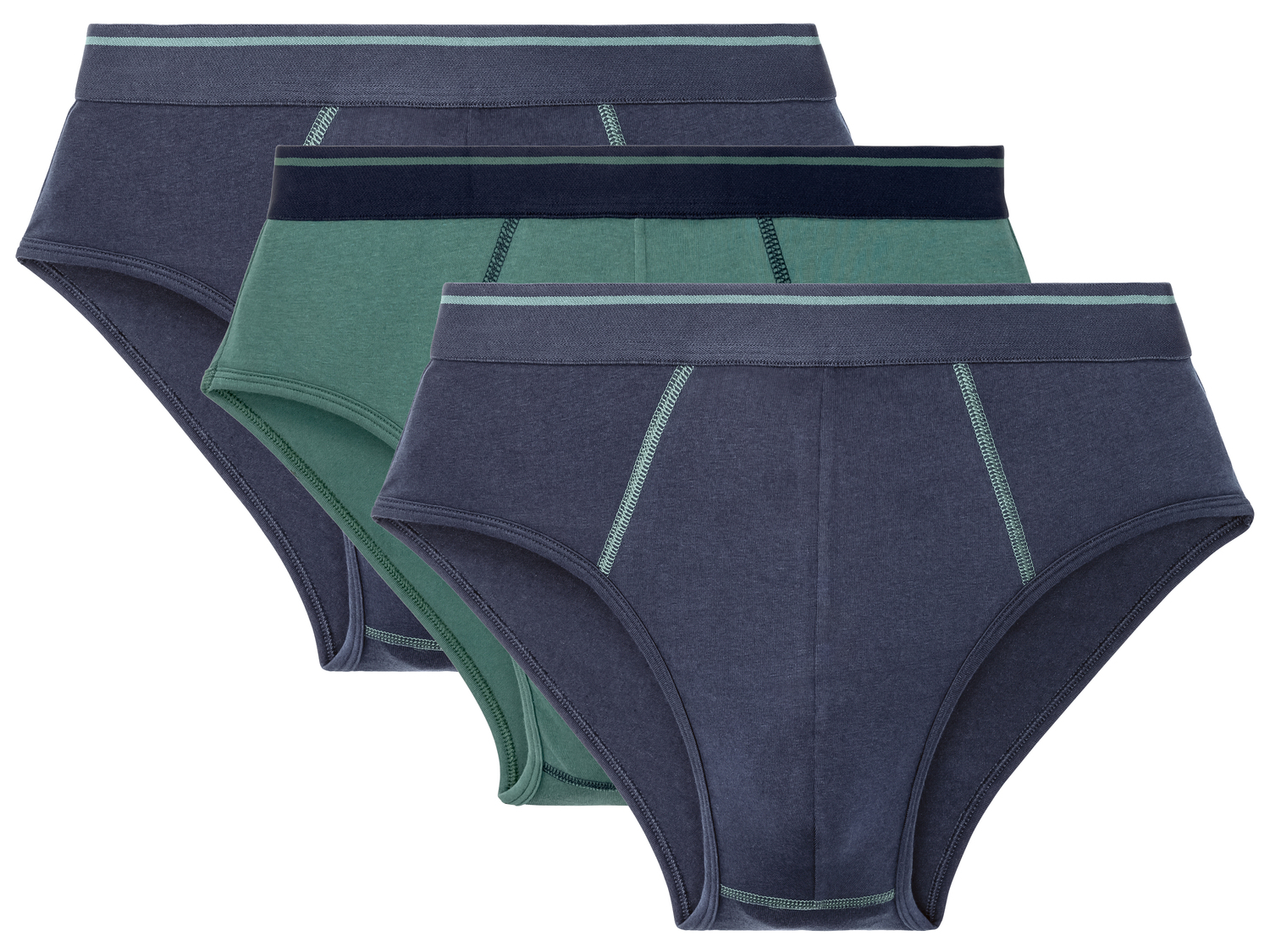 Slip da uomo Livergy, prezzo 5.99 €
3 pezzi - Misure: M-XL
Il cotone ...