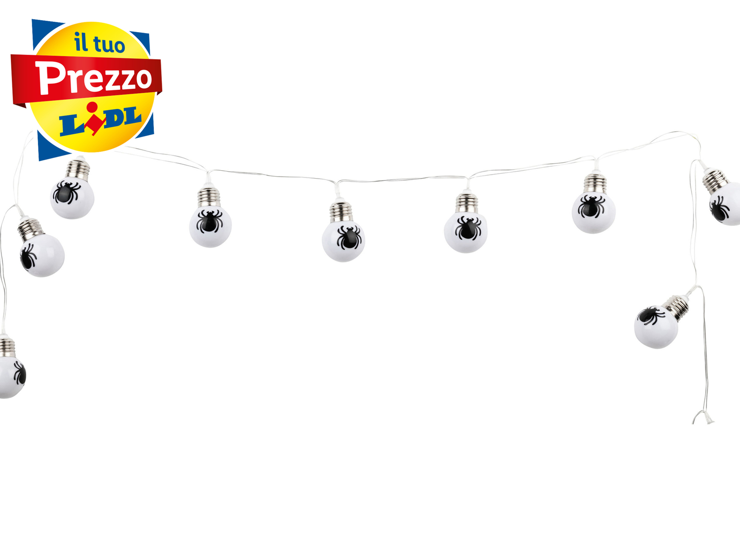 Catena luminosa di Halloween Melinera, prezzo 3.99 €
- Per interni
- ...