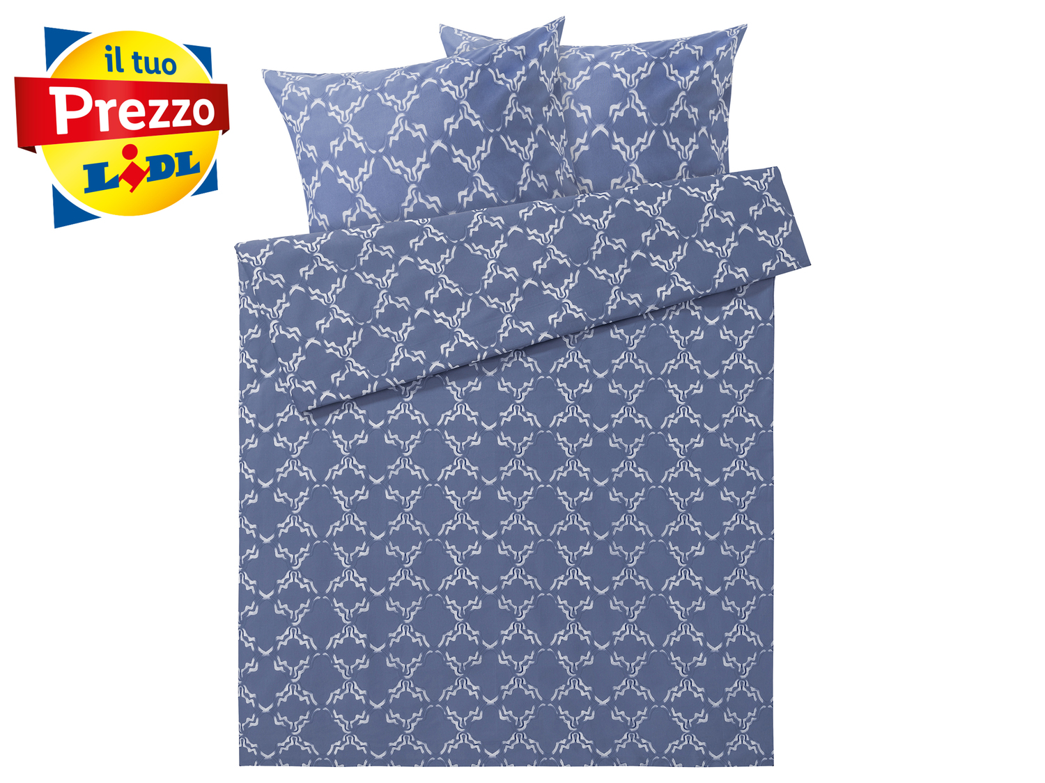 Parure copripiumino matrimoniale Meradiso, prezzo 11.99 €
- Con abbottonatura ...