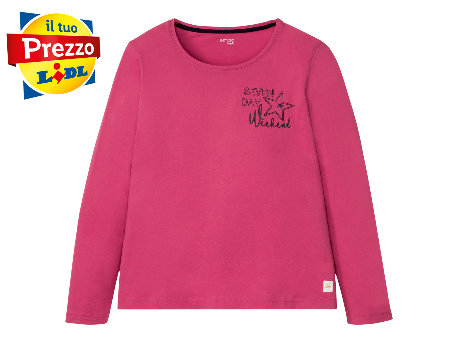 Maglia pigiama da donna Esmara, prezzo 3.99 €
Misure: S-L
Taglie disponibili
Caratteristiche
- ...