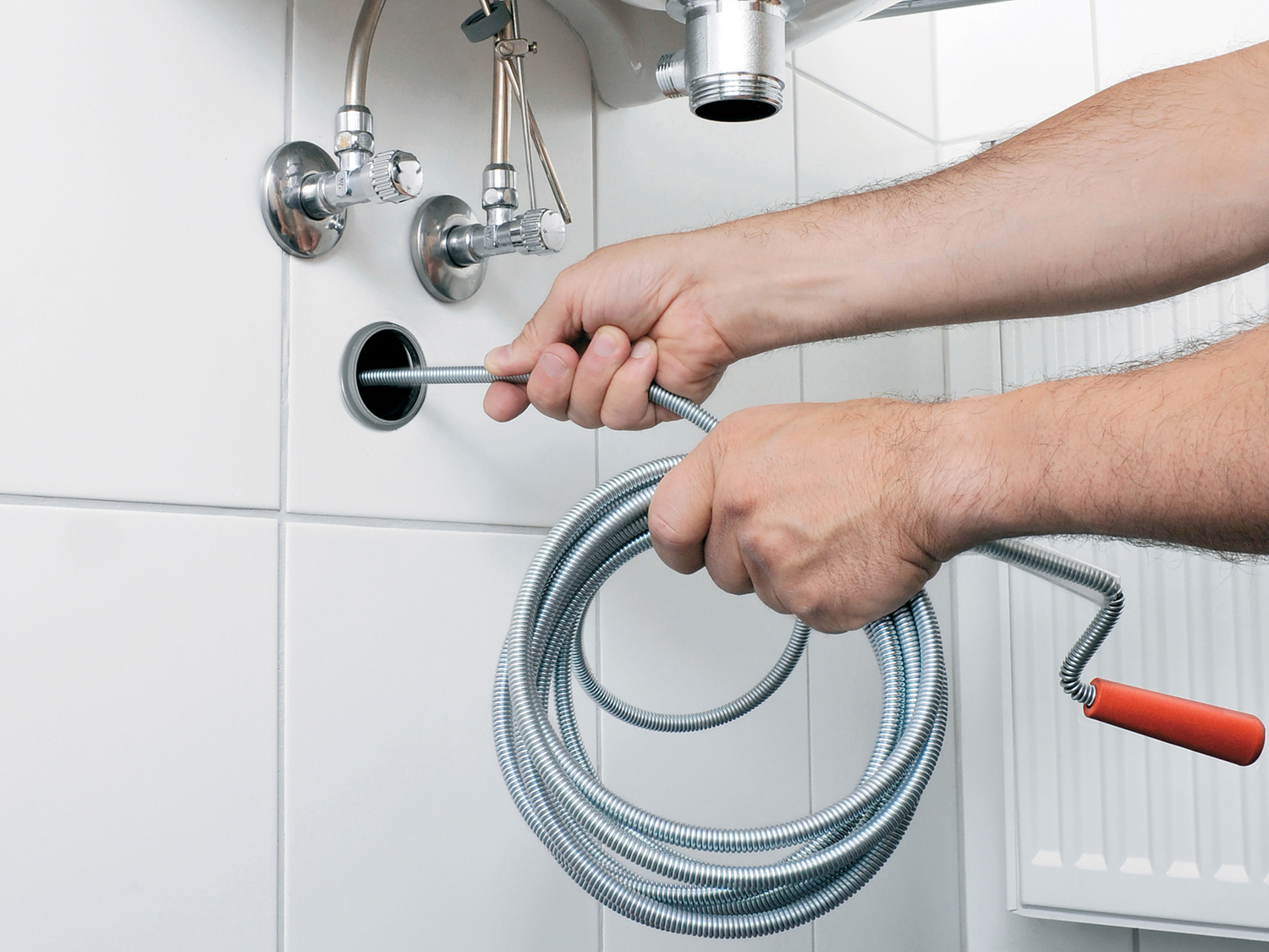 Sonda sturatubi manuale Parkside, prezzo 4.99 &#8364; 
- Con graffa - sblocca ...
