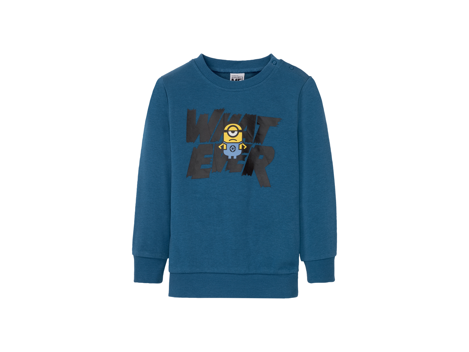 Felpa da bambino Bugs Bunny, Batman, Minions Oeko-tex, prezzo 6.99 €
Misure: ...