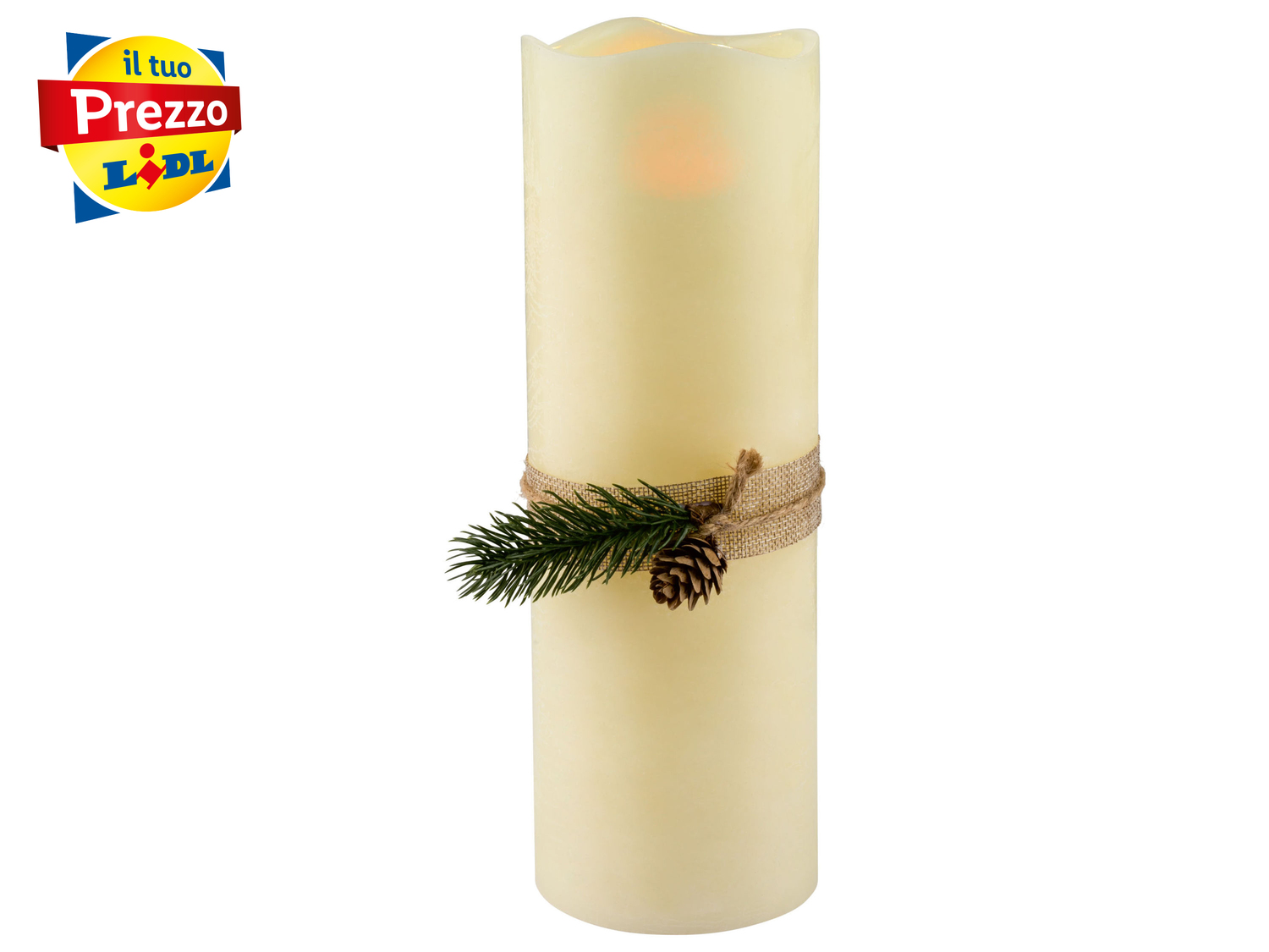 Candela LED Melinera, prezzo 6.99 €
1 o 2 pezzi
- Luce d'atmosfera ...