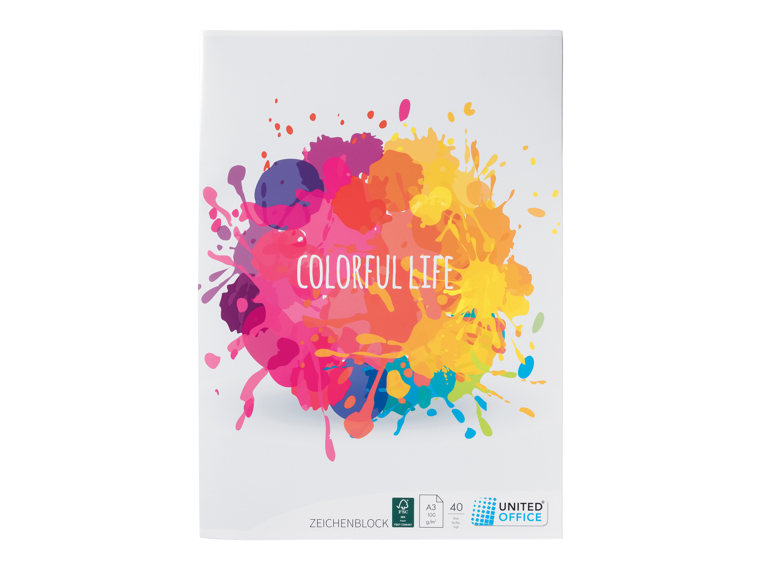 Blocco da disegno A3 United Office, prezzo 1.49 €
40 fogli
Caratteristiche