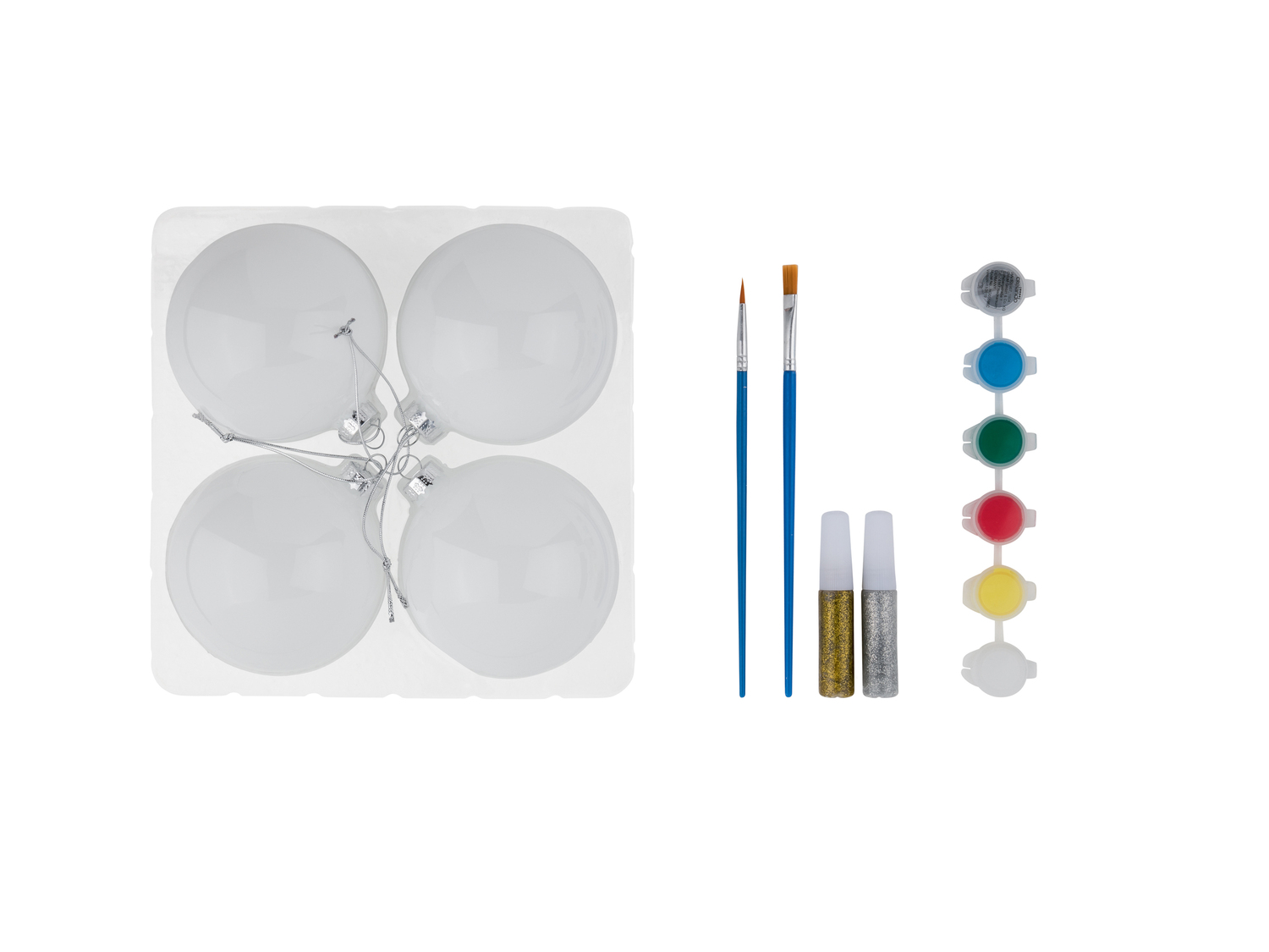 Set per dipingere le palline natalizie Crelando, prezzo 3.99 €
- Ø ...