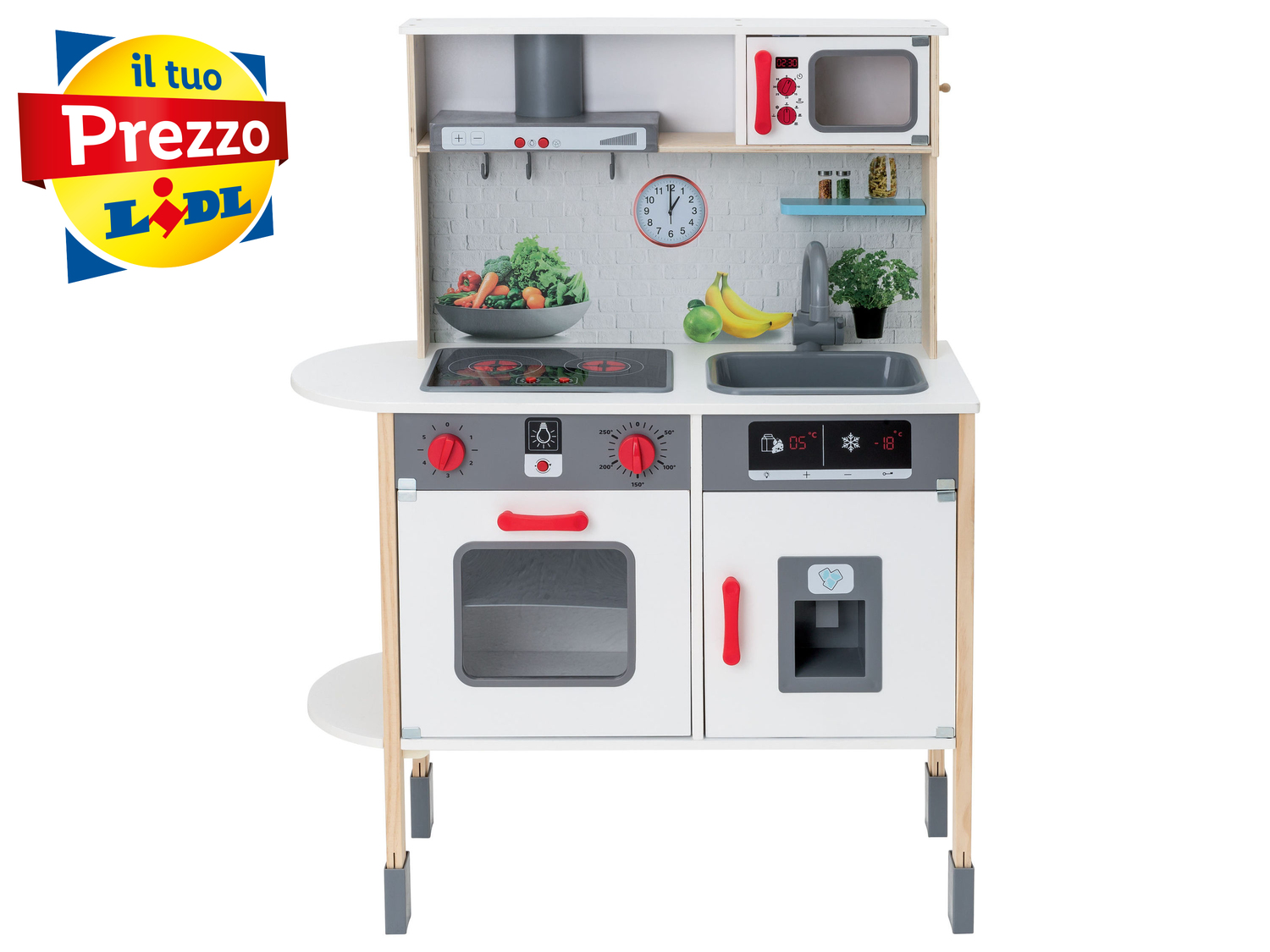 Cucina giocattolo in legno Playtive, prezzo 49.00 €
- Struttura in legno, ...