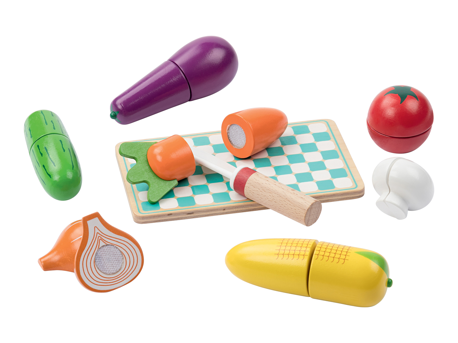 Set alimenti giocattolo in legno Playtive Junior, prezzo 4.99 €
Caratteristiche
- ...