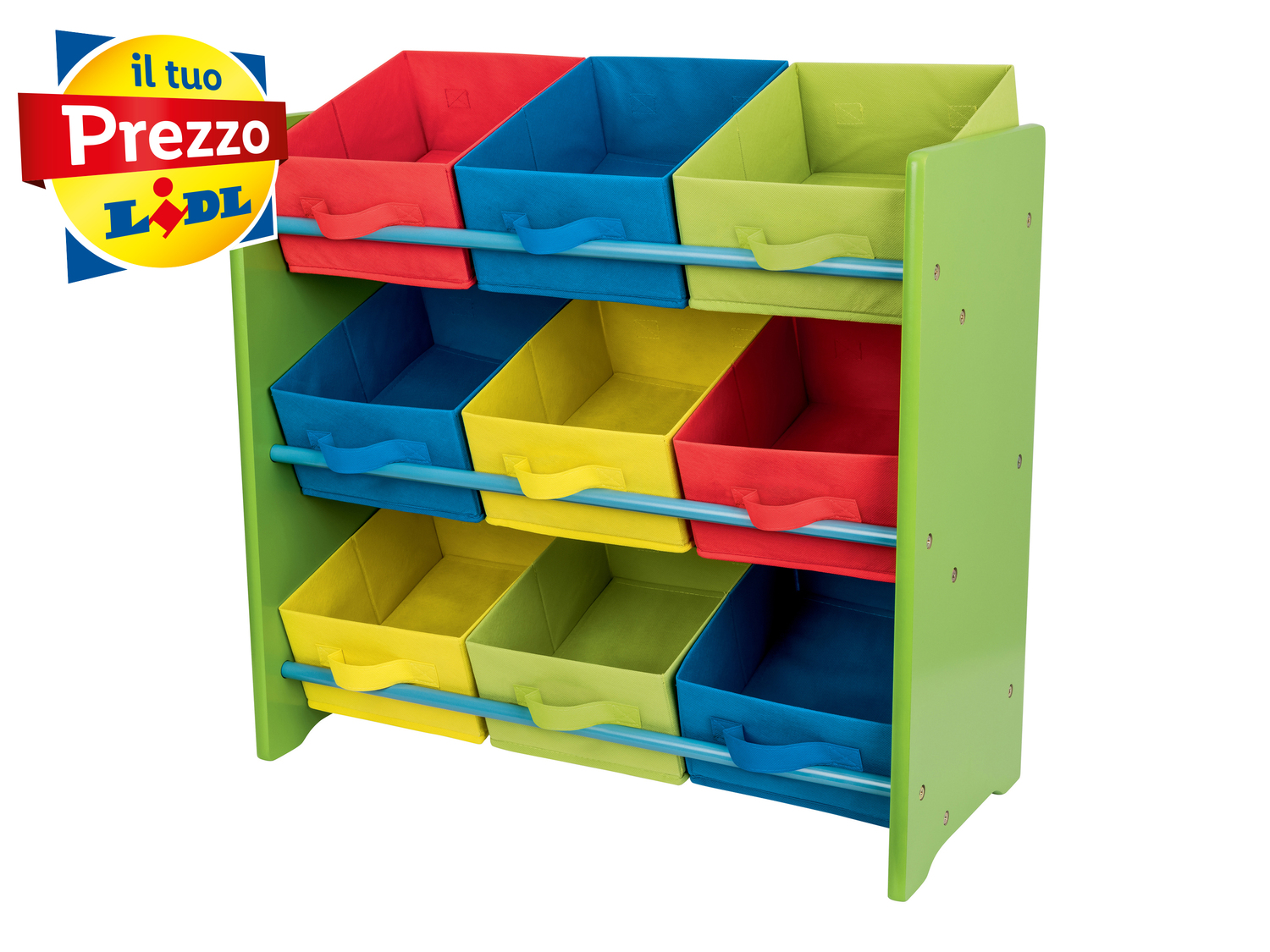 Scaffale portaoggetti per bambini Livarno Living, prezzo 19.99 €
- Scatole ...