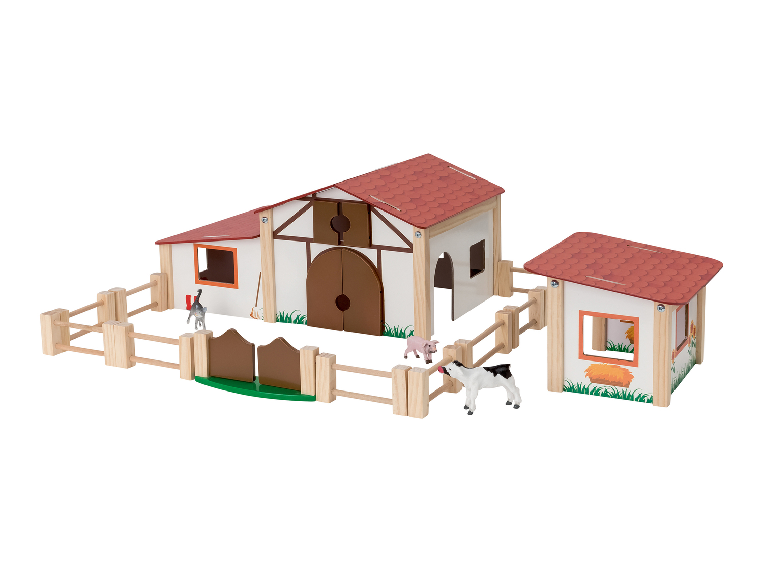 Fattoria o zoo in legno Playtive, prezzo 17.99 &#8364; 

Caratteristiche

- ...