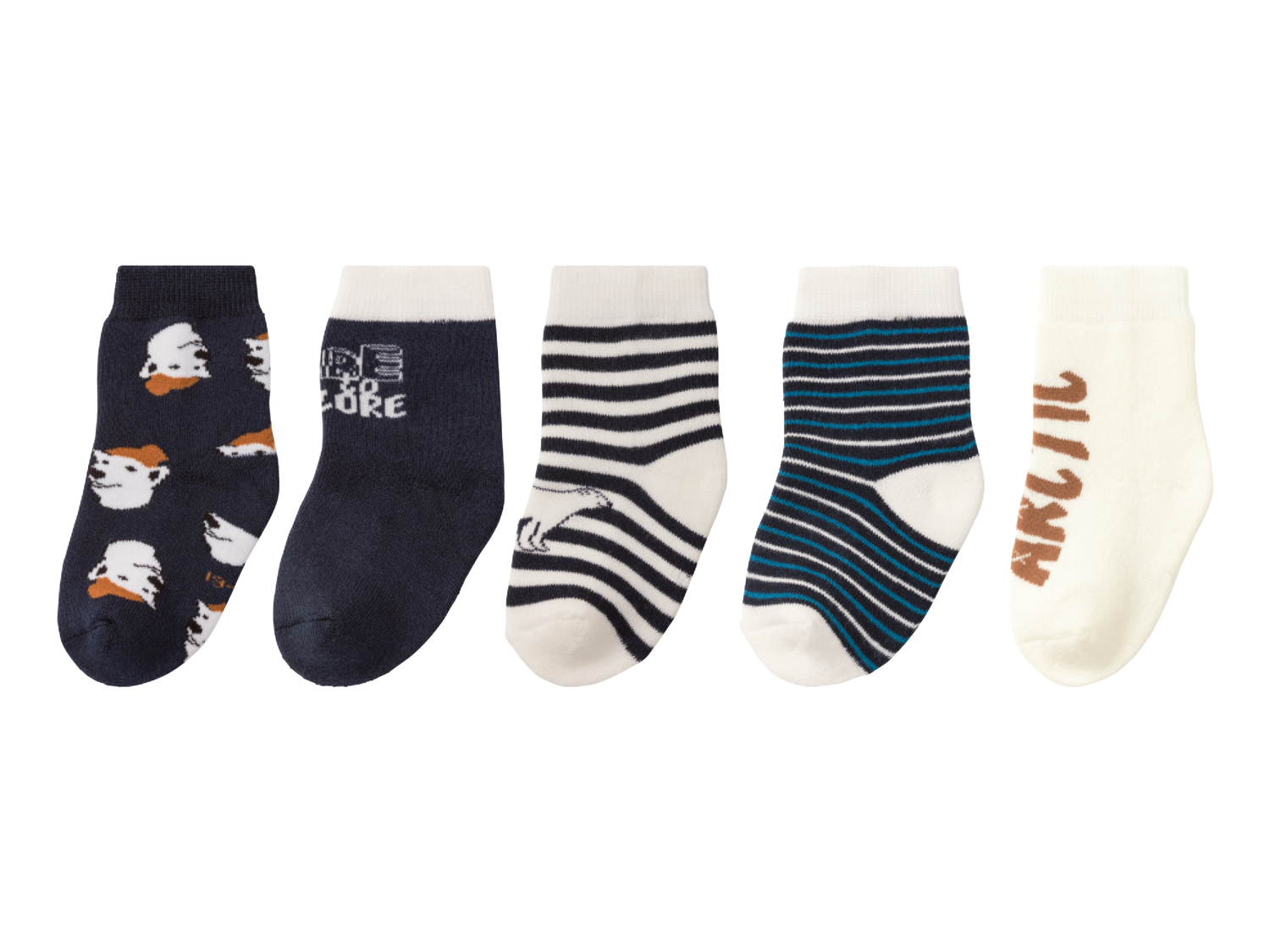 Calze da bambino Lupilu, prezzo 2.99 &#8364; 
5 paia - Misure: 19-30
Taglie ...
