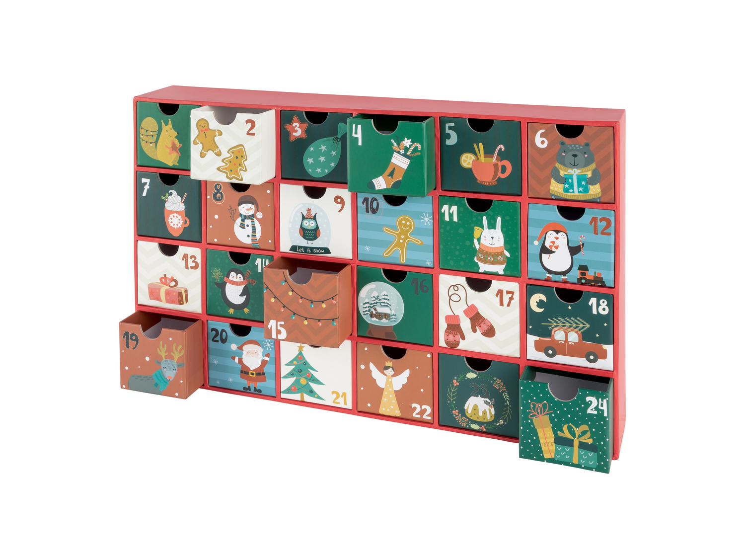 Calendario dellavvento Melinera, prezzo 9.99 €
Caratteristiche