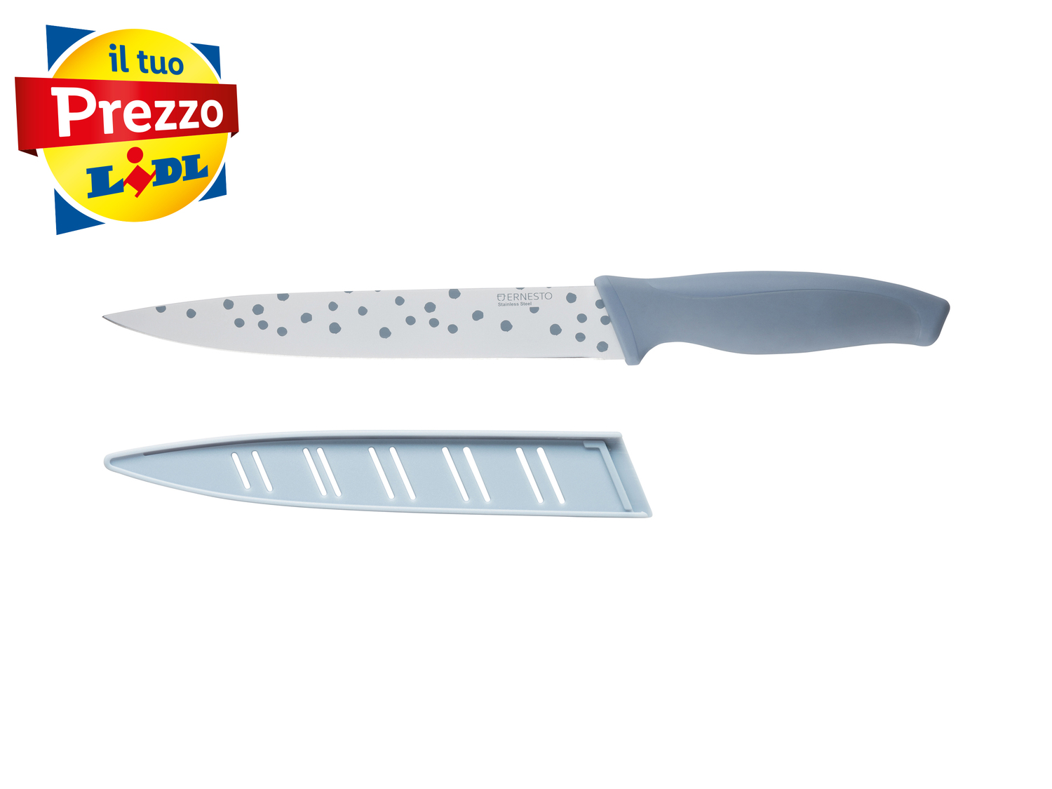 Coltello da cucina Ernesto, prezzo 2.99 &#8364; 
1 o 2 pezzi 
- Lame in acciaio ...