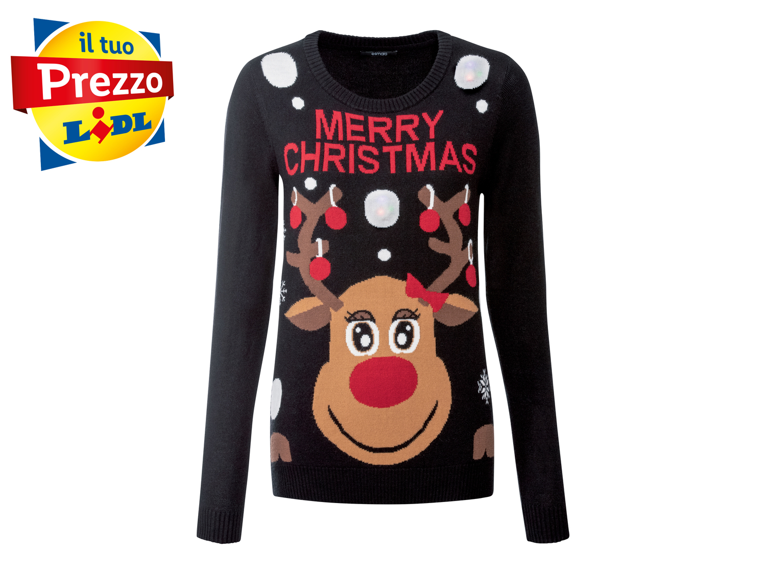 Pullover natalizio da donna Esmara, prezzo 9.99 €
Misure: S - L
- Effetti ...