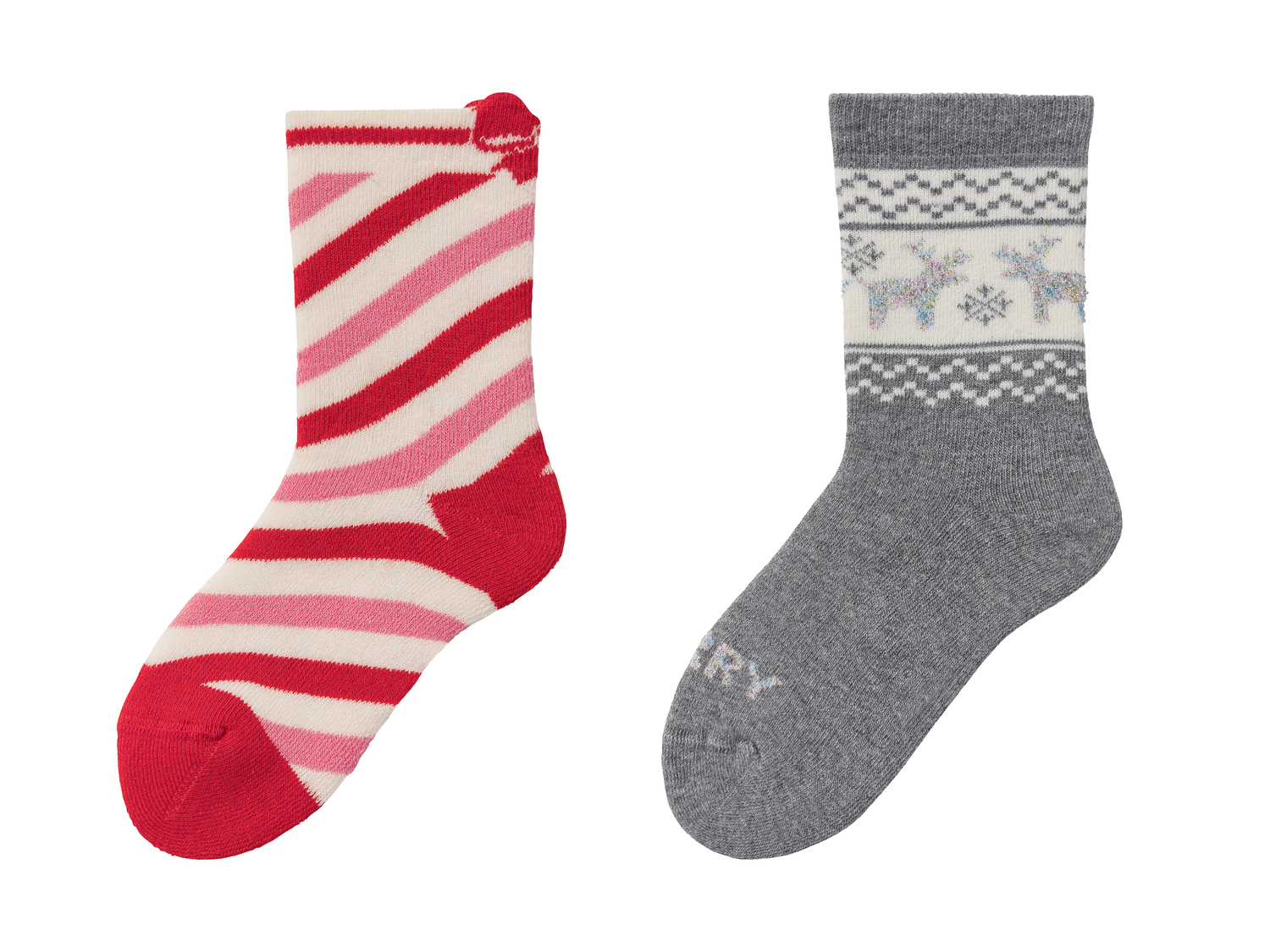 Calze natalizie per bambini Pepperts, prezzo 2.29 €
2 paia - Misure: ...