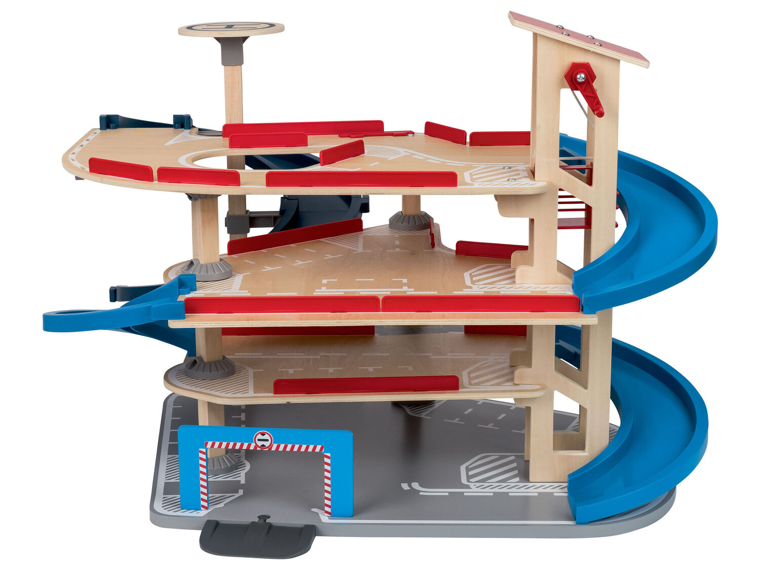 Set parcheggio multipiano Playtive, prezzo 29.99 €
- Torre con ascensore funzionante
- ...