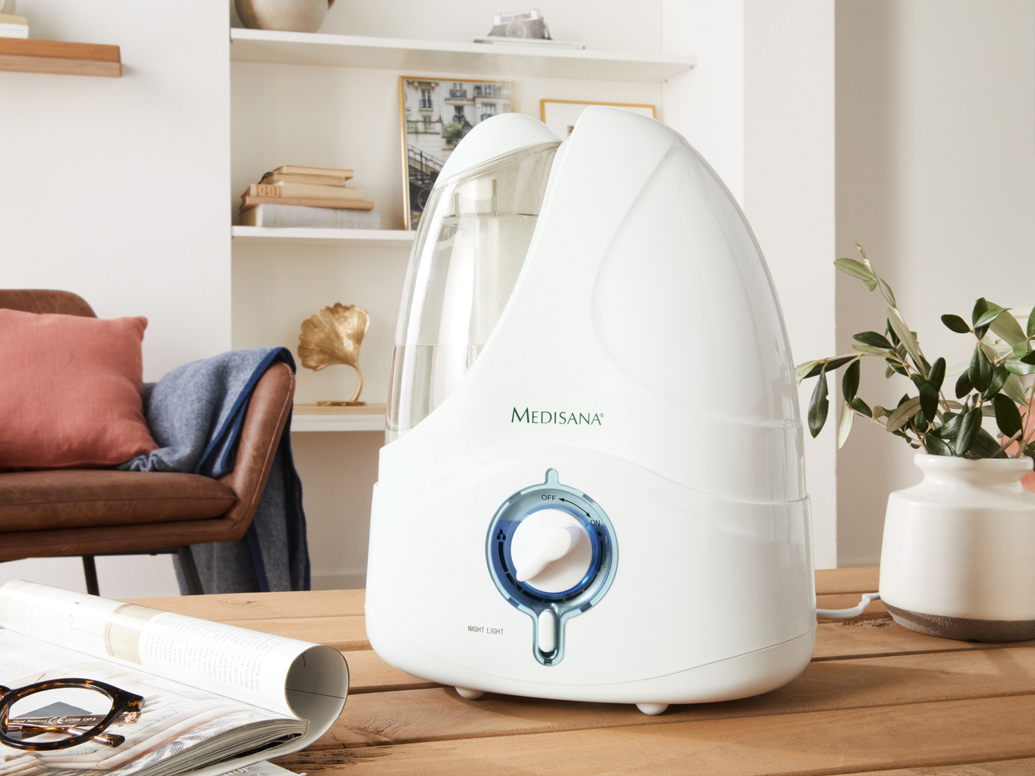 Umidificatore ad ultrasuoni Medisana, prezzo 29.99 €
- Silenzioso e a basso ...