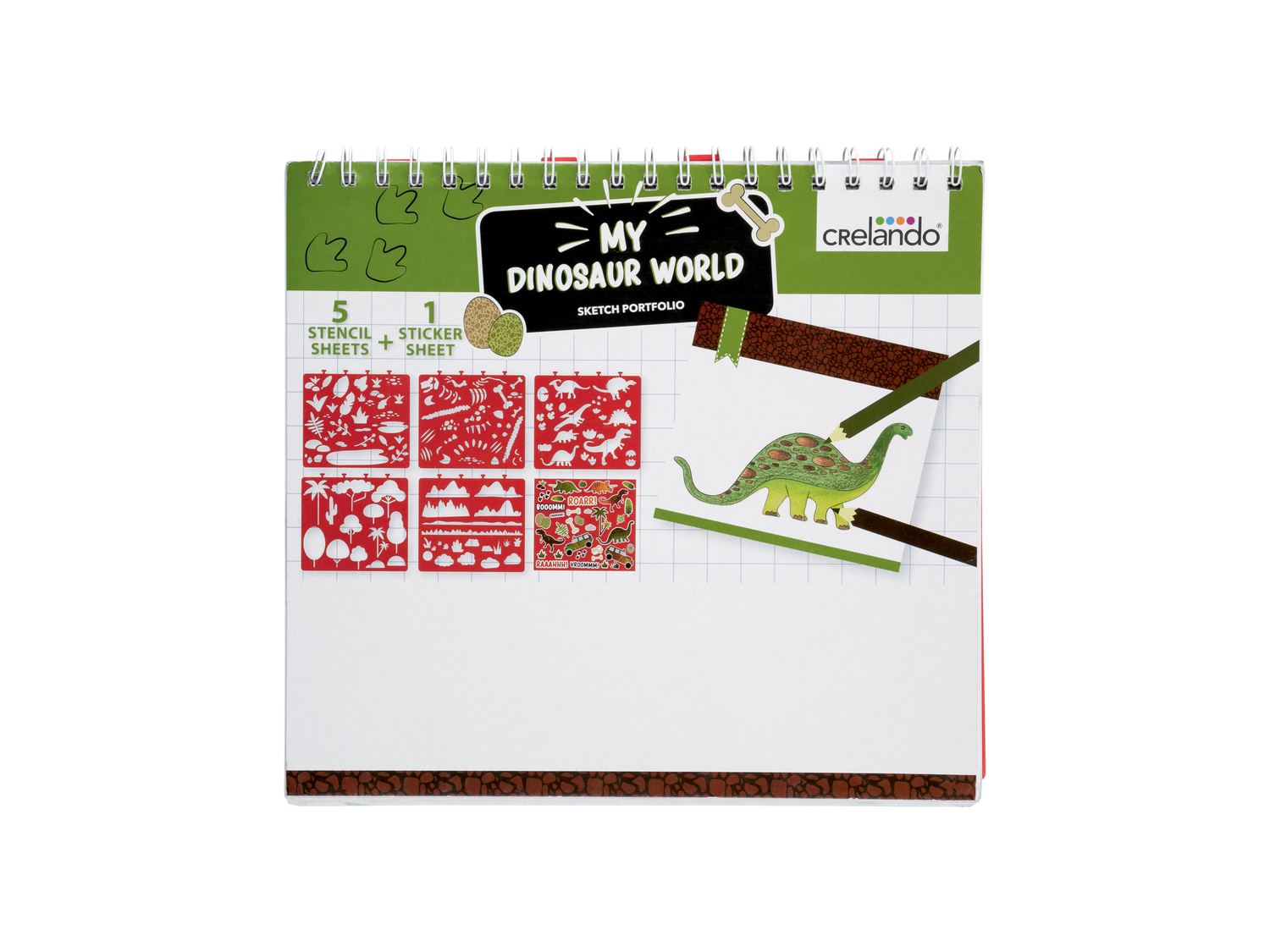 Libro con sagome da disegno Crelando, prezzo 3.99 €
Contenuto
- 1 blocco ...