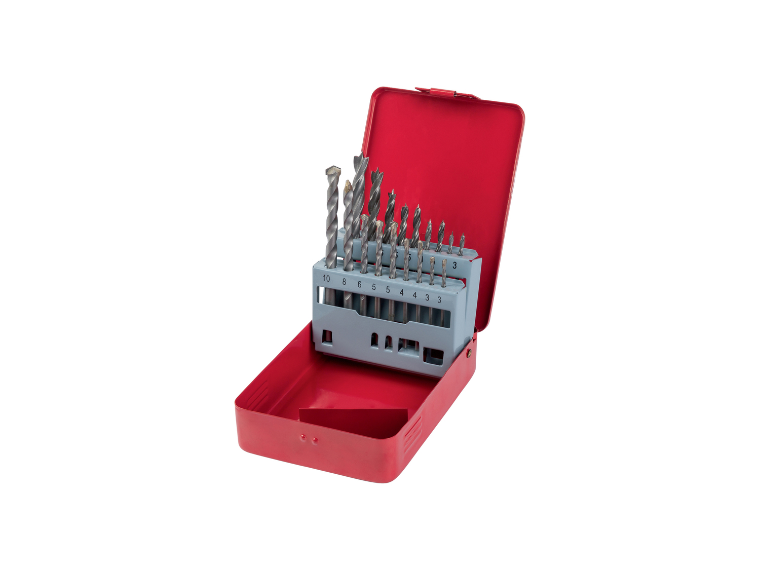 Set punte da trapano per acciaio o per legno e pietra Parkside, prezzo 9.99 € ...