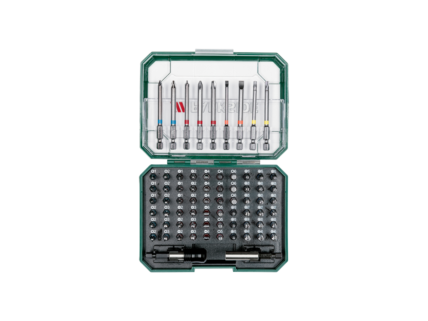 Set bit e bussole Parkside, prezzo 11.99 €
Caratteristiche
- VPA-5891