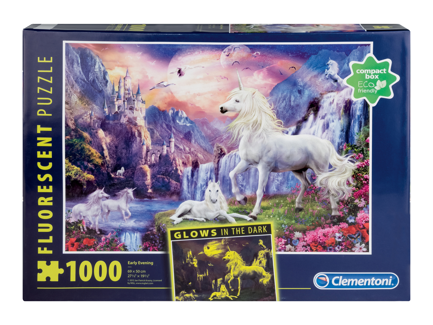 Puzzle 3D o fluorescente Clementoni, prezzo 3.99 €
1000 pezzi
Caratteristiche