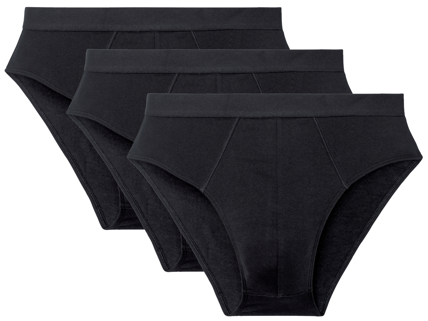 Slip da uomo in cotone biologico Livergy, prezzo 4.99 €
3 pezzi - Misure: ...