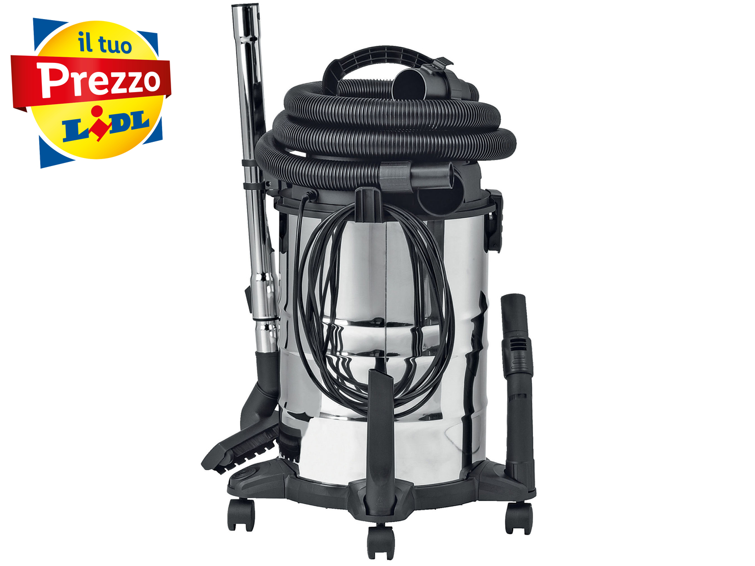 Aspirapolvere-liquidi Parkside, prezzo 49.00 €
- Utilizzabile anche come ...