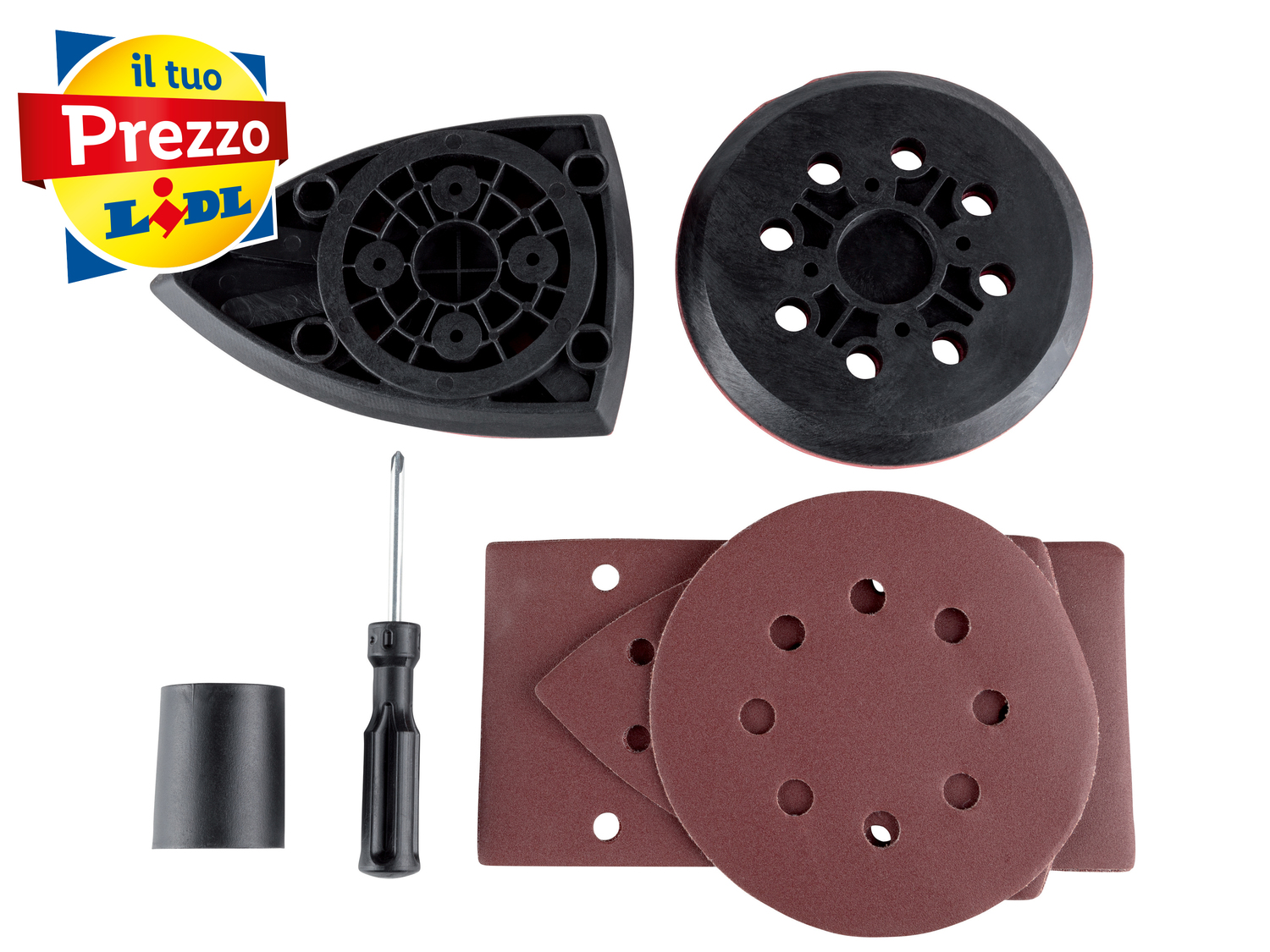 Levigatrice multifunzione 3 in 1 Parkside PMFS 200 C3, prezzo 19.99 €
- Piastra ...