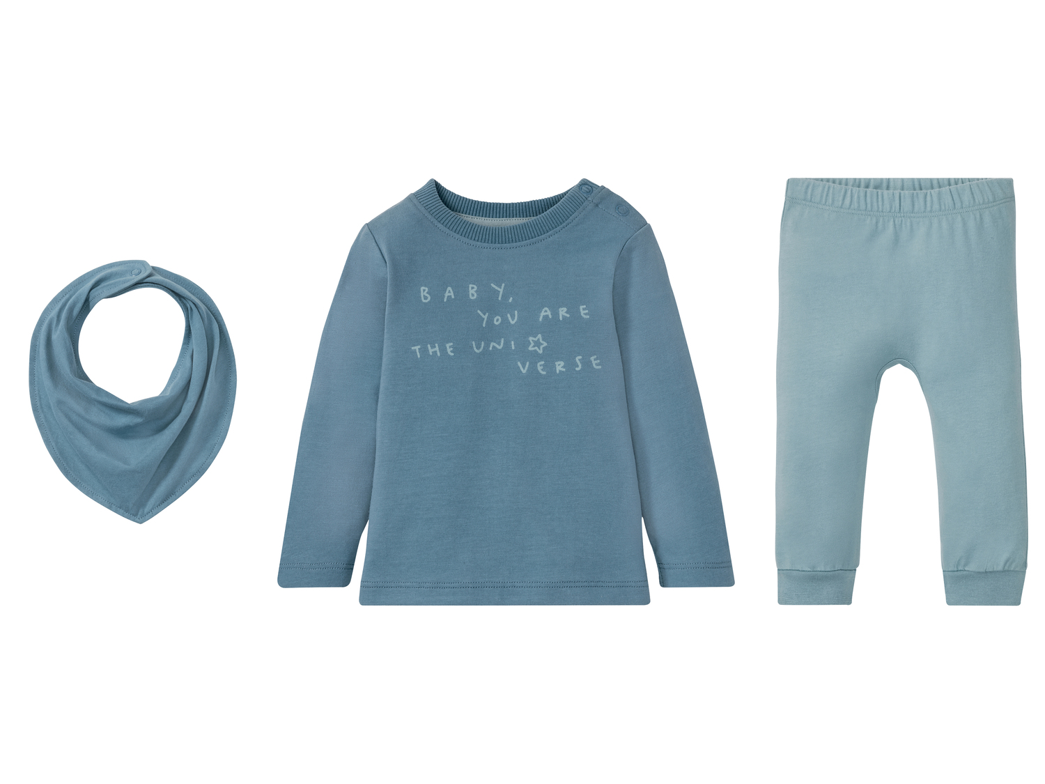 Coordinato per neonati Lupilu Pure Collection, prezzo 7.99 €
Misure: ...