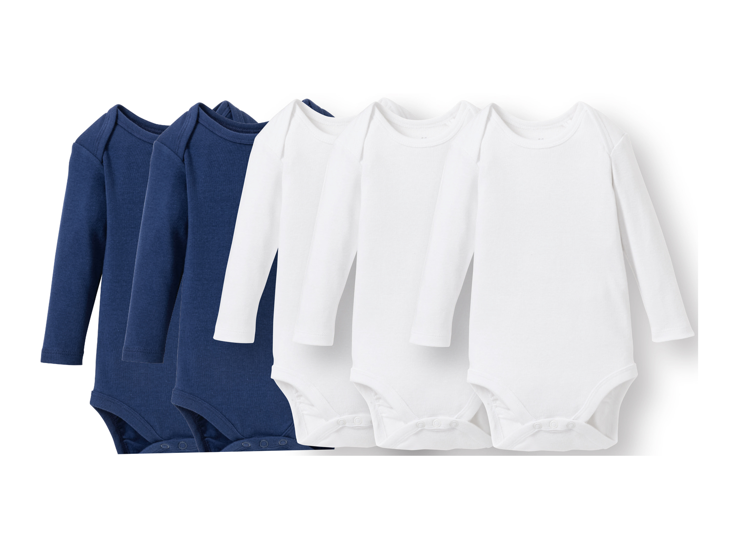 Body a manica lunga per neonati Lupilu, prezzo 11.99 €
5 pezzi - Misure: ...